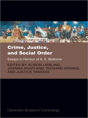 cover image of Crime, Justice, and Social Order